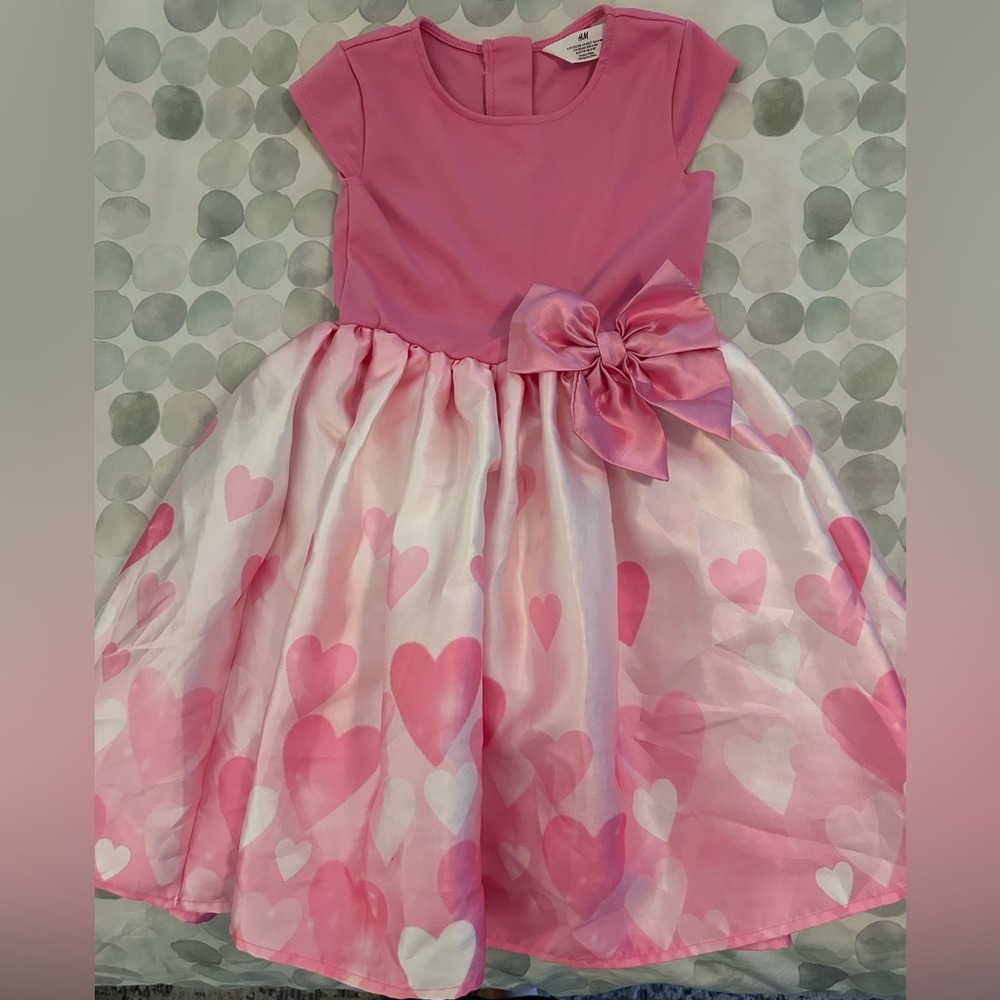 Girls H&M heart dress size 6x